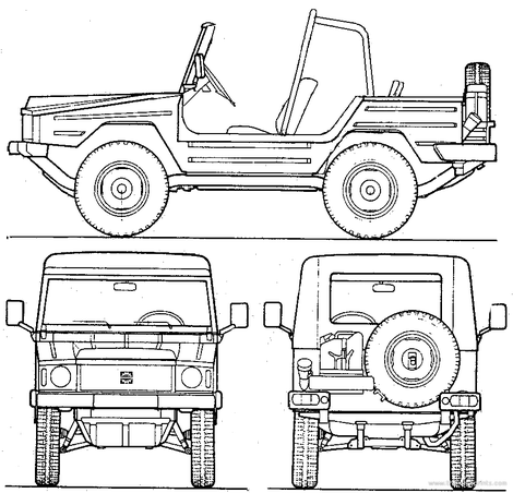 Illustration for article titled Your Inspirational Trunk of the Day: Volkswagen Iltis